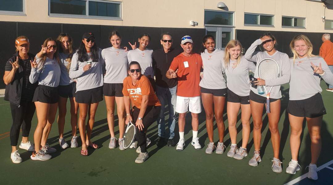 They are currently best in show, as far as Texas Longhorn athletics are concerned. Men’s tennis won it all in 2019 and are still very strong. The ladies are the defending national champs, and may even be better in ’22! Tennis times have never been better.